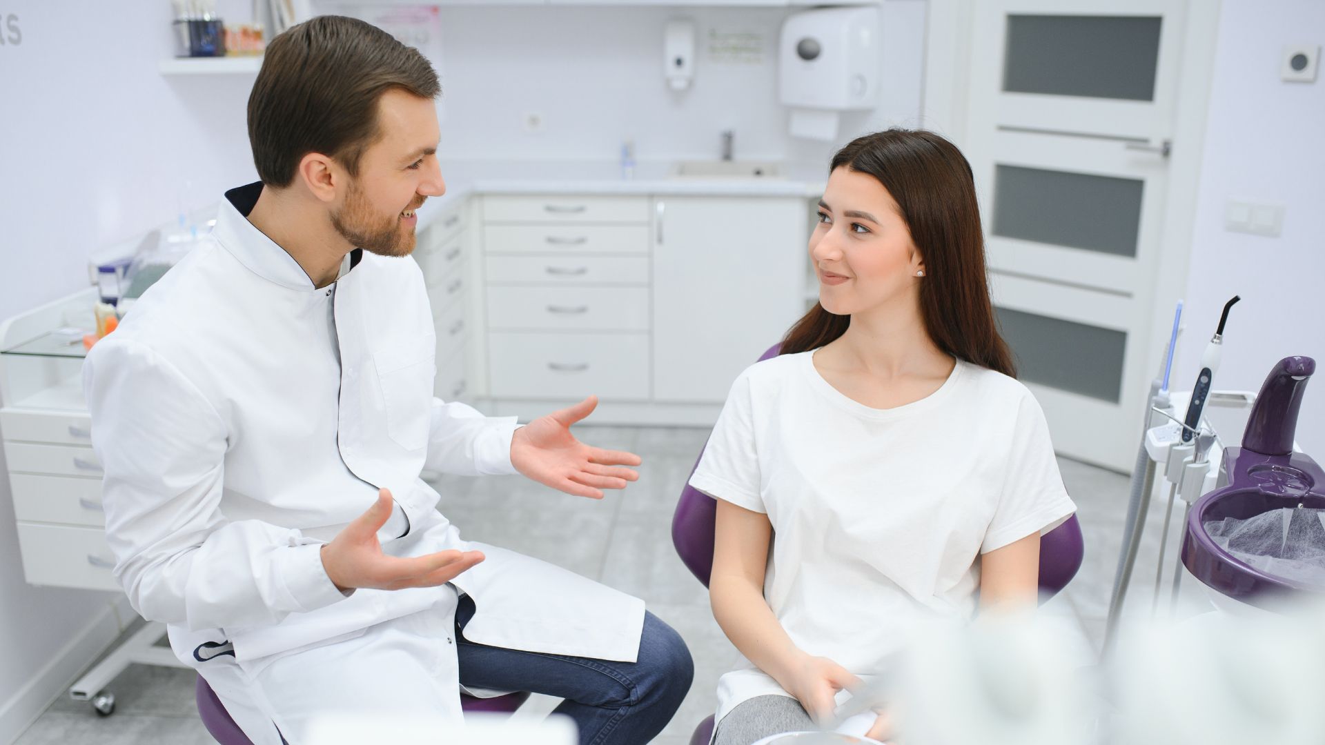 a dental patients ready to take general dentistry treatments in Culver City CA